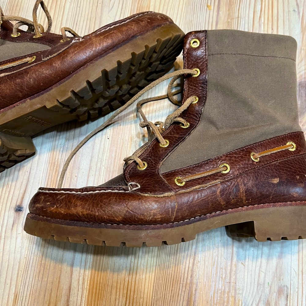 Sperry granny boots!